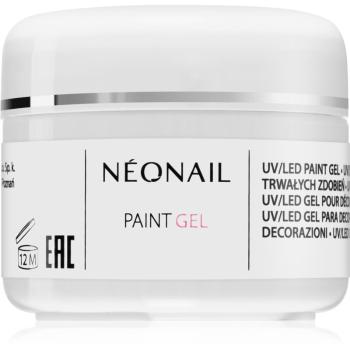 NeoNail Paint Gel White Rose gél körömépítésre 5 ml