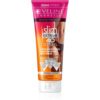 Eveline Cosmetics Slim Extreme 4D Scalpel testszérum a bőr alatti zsír csökkentésére 250 ml