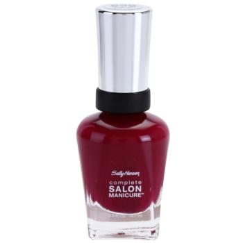 Sally Hansen Complete Salon Manicure körömerősítő lakk árnyalat 639 Scarlet Fever 14.7 ml