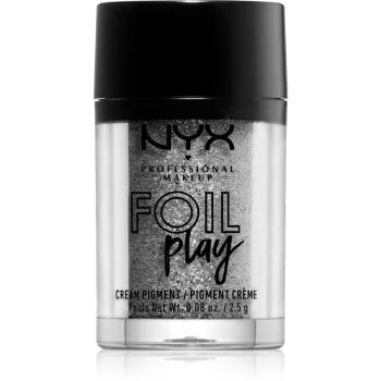 NYX Professional Makeup Foil Play Csillogó pigment árnyalat 07 Radiocast 2.5 g