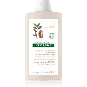 Klorane Organic Cupuaçu Butter tápláló sampon a haj regenerálásáért és megerősítéséért 400 ml