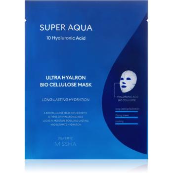 Missha Super Aqua 10 Hyaluronic Acid mélyhidratáló és tápláló arcmaszk 25 g
