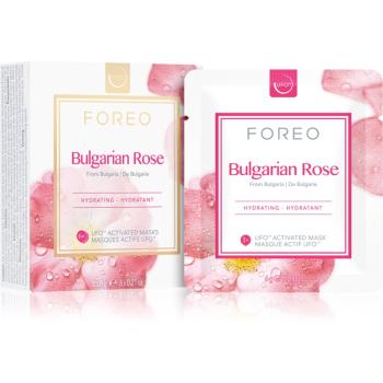 FOREO Farm to Face Bulgarian Rose hidratáló maszk 6 x 6 g