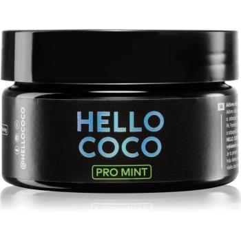 Hello Coco PRO Mint Aktív faszén fogfehérítéshez
