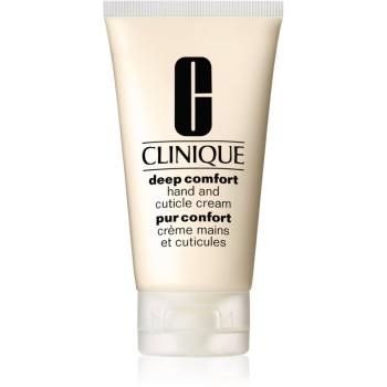 Clinique Deep Comfort™ Hand and Cuticle Cream mélyen hidratáló krém kézre, körömre és körömbőrre 75 ml