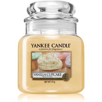 Yankee Candle Vanilla Cupcake illatos gyertya Classic közepes méret 411 g