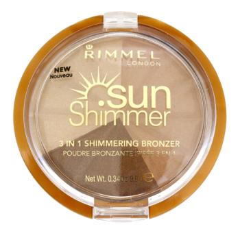 Rimmel Sun Shimmer csillogó bronzpúder árnyalat 002 Bronze Goddess 9.9 g