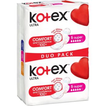 Kotex Ultra Comfort Super egészségügyi betétek 12 db