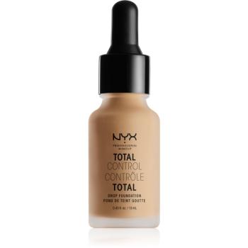 NYX Professional Makeup Total Control Drop Foundation make-up árnyalat 10 Buff 13 ml