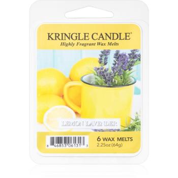 Kringle Candle Lemon Lavender illatos viasz aromalámpába 64 g