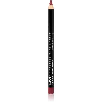 NYX Professional Makeup Slim Lip Pencil szemceruza árnyalat Plush Red 1 g