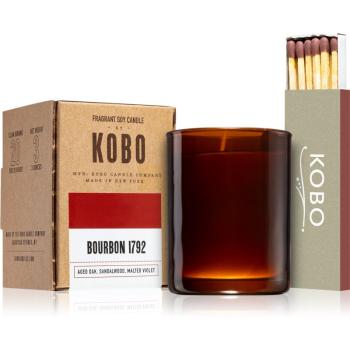 KOBO Woodblock Bourbon 1792 viaszos gyertya 85 g