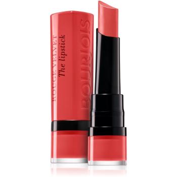 Bourjois Rouge Velvet The Lipstick mattító rúzs árnyalat 08 Rubi’s Cute 2.4 g