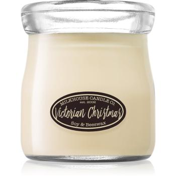 Milkhouse Candle Co. Creamery Victorian Christmas illatos gyertya Cream Jar 142 g