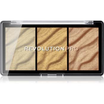 Revolution PRO Supreme bőrvilágosító paletta árnyalat Gold 3.7 g