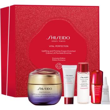 Shiseido Vital Perfection Uplifting & Firming Cream Enriched ajándékszett I. hölgyeknek