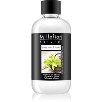Millefiori Natural White Mint & Tonka aroma diffúzor töltelék 250 ml
