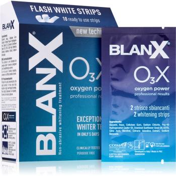 BlanX O3X Oxygen Power fogfehérítő szalag a fogakra 10 db