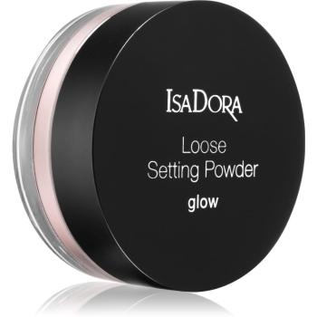 IsaDora Loose Setting Powder Glow bőrvilágosító púder árnyalat 20 Glow 11 g