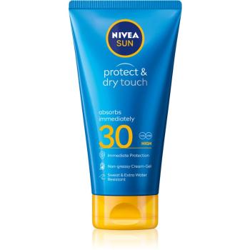 Nivea Sun Protect & Dry Touch géles krém napozáshoz SPF 30 175 ml