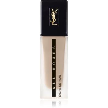 Yves Saint Laurent Encre de Peau All Hours Foundation hosszan tartó make-up SPF 20 árnyalat BR 30 Cool Almond 25 ml