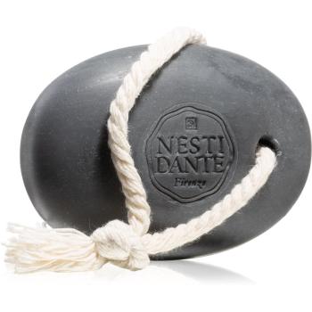 Nesti Dante Luxury Black Body Cleanser on a Rope természetes szappan 150 g