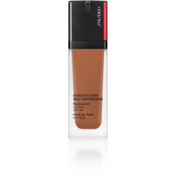 Shiseido Synchro Skin Self-Refreshing Foundation hosszan tartó make-up SPF 30 árnyalat 450 Copper 30 ml