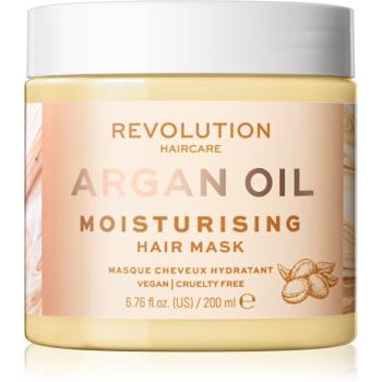 Revolution Haircare Hair Mask Argan Oil intenzíven hidratáló és tápláló maszk hajra 200 ml
