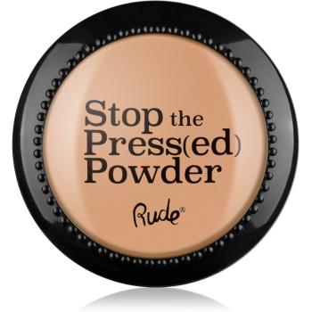 Rude Cosmetics Stop The Press(ed) Powder kompakt púder árnyalat 88094 Rosy Nude 7 g
