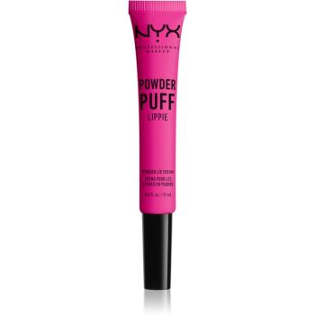 NYX Professional Makeup Powder Puff Lippie matt ajakrúzs párnázott applikátorral árnyalat 18 Bby 12 ml