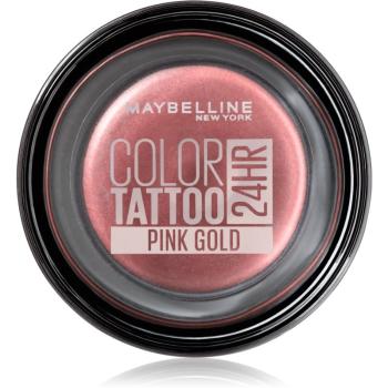 Maybelline Color Tattoo géles szemfestékek árnyalat 65 Pink Gold 4 g