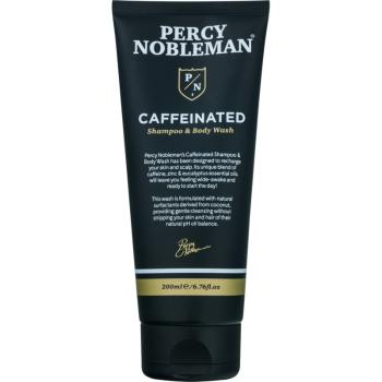 Percy Nobleman Hair sampon férfiaknak koffein kivonattal testre és hajra 200 ml