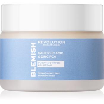Revolution Skincare Blemish Salicylic Acid & Zinc PCA hidratáló géles krém zsíros és problémás bőrre 50 ml