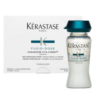 Kérastase Fusio-Dose Concentré Vita-Ciment Intensive Reinforc hajkúra gyenge hajra 10 x 12 ml