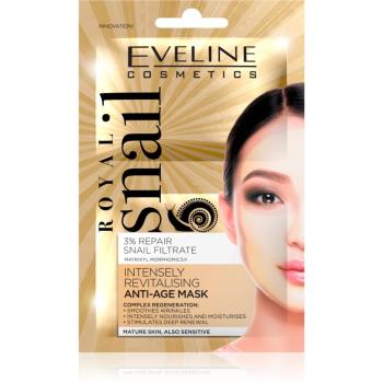 Eveline Cosmetics Royal Snail revitalizáló arcmaszk fiatalító hatással 10 ml