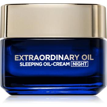 L’Oréal Paris Nutri-Gold bőrvilágosító éjszakai krém intenzív maszkkal Essential Oils + Royal Jelly - Light Texture, Silky Soft) 50 ml