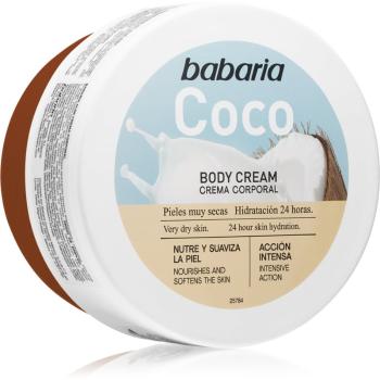 Babaria Coconut testápoló krém a nagyon száraz bőrre 400 ml