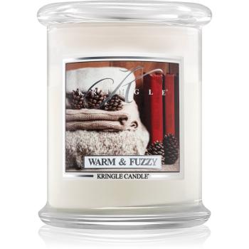 Kringle Candle Warm & Fuzzy illatos gyertya 411 g