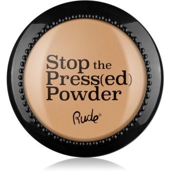 Rude Cosmetics Stop The Press(ed) Powder kompakt púder árnyalat 88095 Nude 7 g