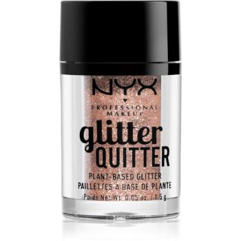NYX Professional Makeup Glitter Quitter csillámok árnyalat 04 – Bronze 1.5 g