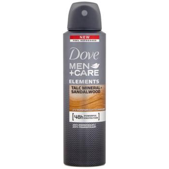 Dove Men+Care Elements izzadásgátló spray 48h Talc Mineral + Sandalwood 150 ml