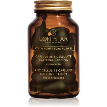 Collistar Pure Actives Anticellulite Capsules Caffeine+Escin koffein kapszula narancsbőrre 14 db