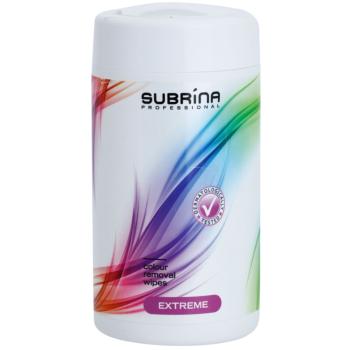 Subrina Professional Colour Extreme tisztító festéklemosó kendő 100 db