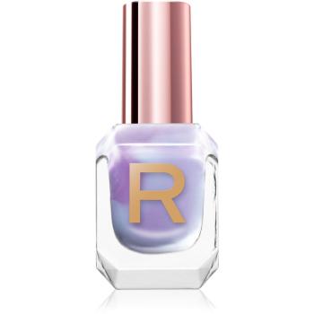 Makeup Revolution High Gloss jól fedő körömlakk magasfényű árnyalat Grape 10 ml