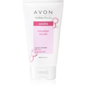 Avon Nutra Effects Soothe tisztító peeling az érzékeny arcbőrre 150 ml