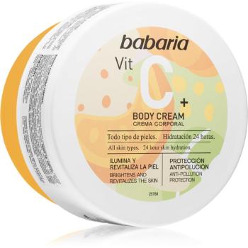 Babaria Vitamin C hidratáló testkrém minden bőrtípusra 400 ml