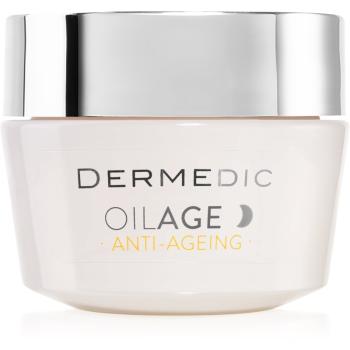 Dermedic Oilage Anti-Ageing regeneráló éjszakai arcmaszk a bőr sűrűségének helyreállításához 50 ml