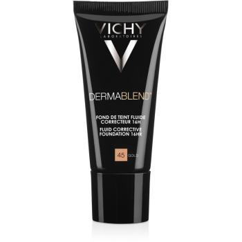 Vichy Dermablend korrekciós make-up UV faktorral árnyalat 45 Gold 30 ml