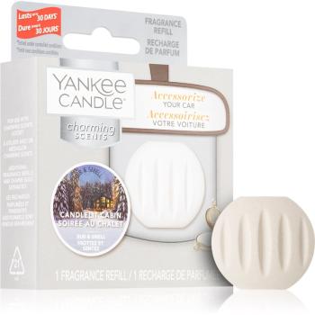 Yankee Candle Candlelit Cabin illat autóba utántöltő