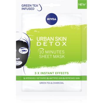 Nivea Urban Skin Detox tisztító és detoxikáló maszk aktív szénnel